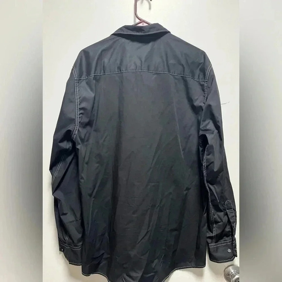 Michael Brandon Shirt Mens Snap Long Sleeve - Picture 3 of 3